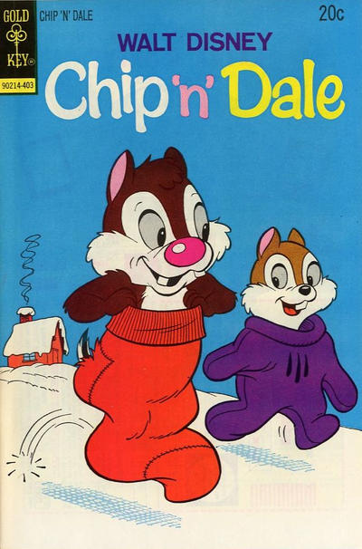 Cover for Walt Disney Chip 'n' Dale (Western, 1967 series) #26 [Gold Key]