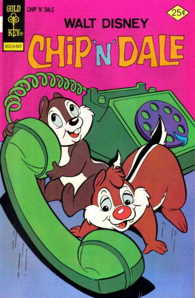 Cover for Walt Disney Chip 'n' Dale (Western, 1967 series) #40 [Gold Key]