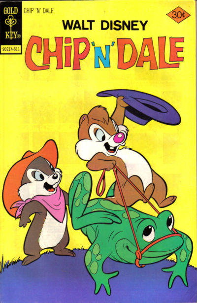 Cover for Walt Disney Chip 'n' Dale (Western, 1967 series) #43 [Gold Key]