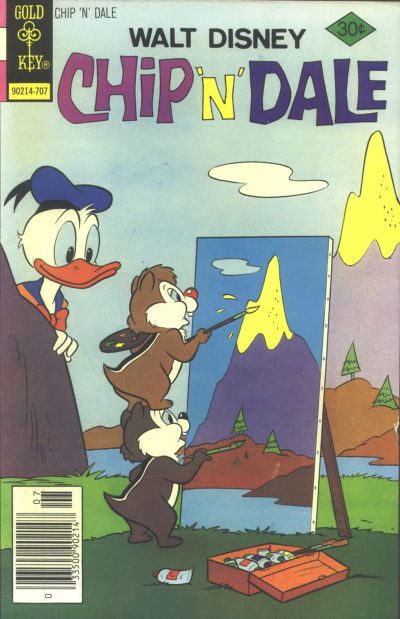 Cover for Walt Disney Chip 'n' Dale (Western, 1967 series) #47 [Gold Key]