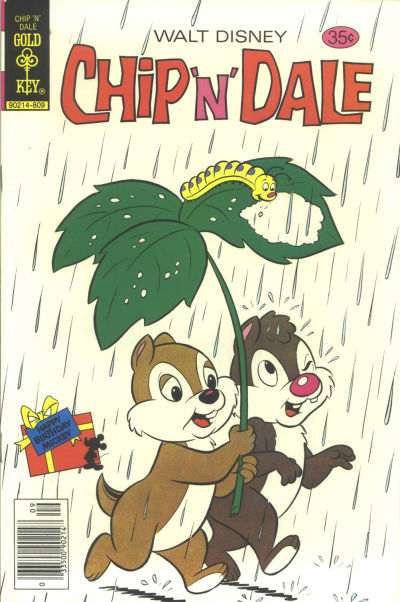 Cover for Walt Disney Chip 'n' Dale (Western, 1967 series) #54 [Gold Key]