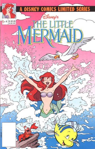 Cover for Disney's the Little Mermaid Limited Series (Disney, 1992 series) #1