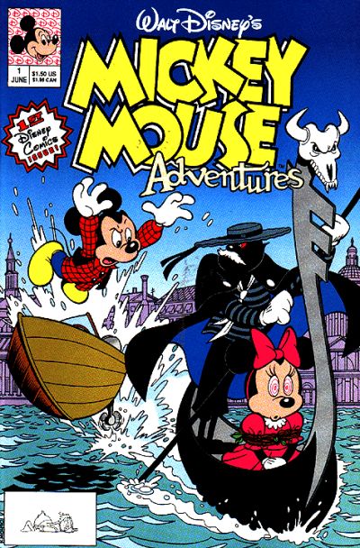 Cover for Walt Disney's Mickey Mouse Adventures (Disney, 1990 series) #1