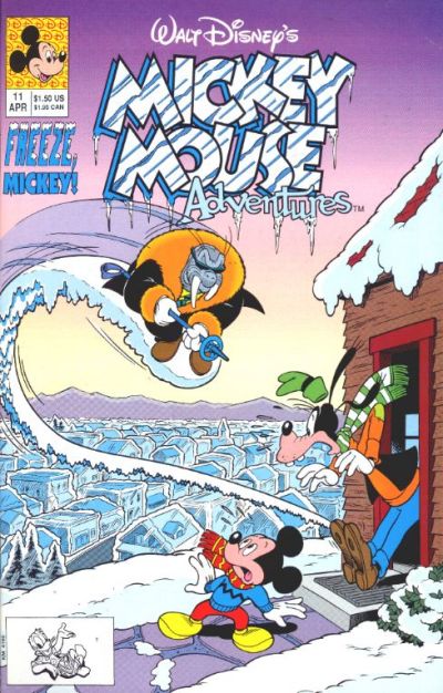 Cover for Walt Disney's Mickey Mouse Adventures (Disney, 1990 series) #11
