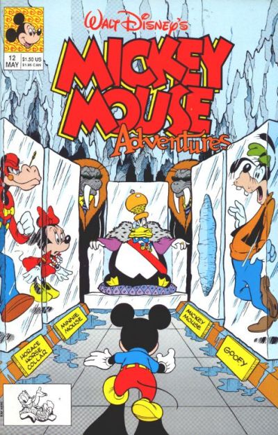 Cover for Walt Disney's Mickey Mouse Adventures (Disney, 1990 series) #12