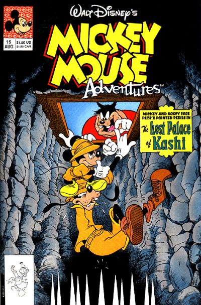 Cover for Walt Disney's Mickey Mouse Adventures (Disney, 1990 series) #15