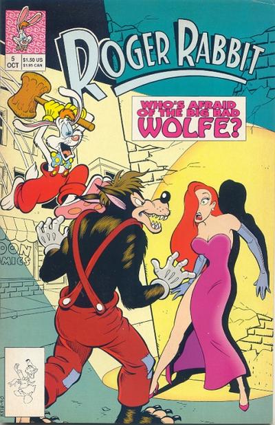 Cover for Roger Rabbit (Disney, 1990 series) #5