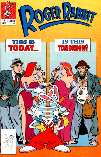 Cover for Roger Rabbit (Disney, 1990 series) #18