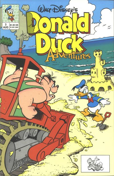 Cover for Walt Disney's Donald Duck Adventures (Disney, 1990 series) #3 [Newsstand]