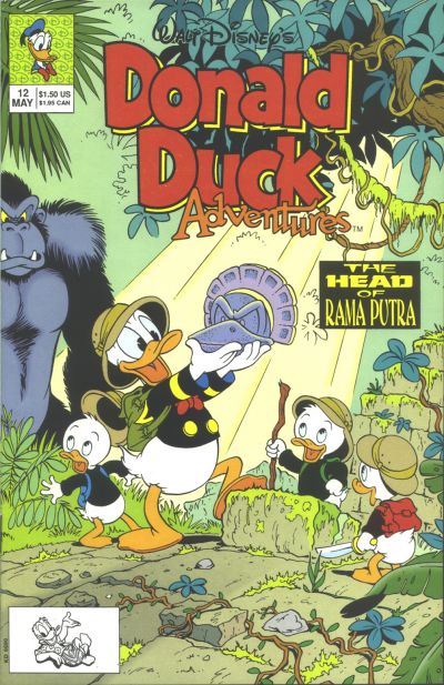 Cover for Walt Disney's Donald Duck Adventures (Disney, 1990 series) #12
