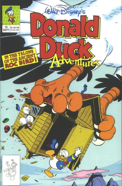 Cover for Walt Disney's Donald Duck Adventures (Disney, 1990 series) #16 [Direct]