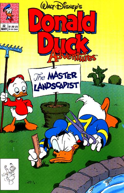 Cover for Walt Disney's Donald Duck Adventures (Disney, 1990 series) #22 [Direct]