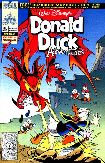 Cover for Walt Disney's Donald Duck Adventures (Disney, 1990 series) #27 [Direct]