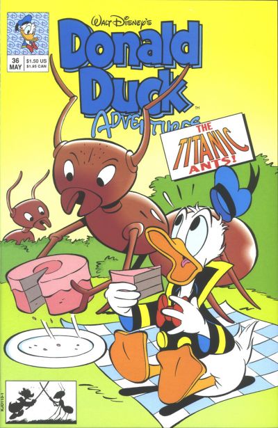 Cover for Walt Disney's Donald Duck Adventures (Disney, 1990 series) #36 [Direct]