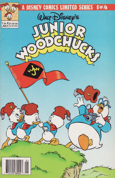 Cover for Walt Disney's Junior Woodchucks Limited Series (Disney, 1991 series) #1 [Newsstand]