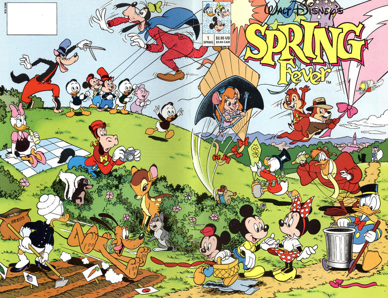 Cover for Walt Disney's Spring Fever (Disney, 1991 series) #1