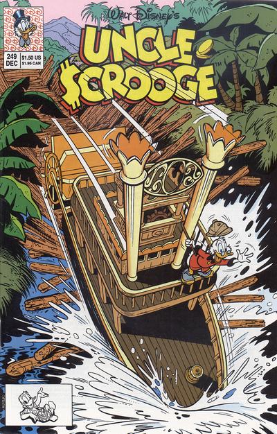 Cover for Walt Disney's Uncle Scrooge (Disney, 1990 series) #249 [Direct]