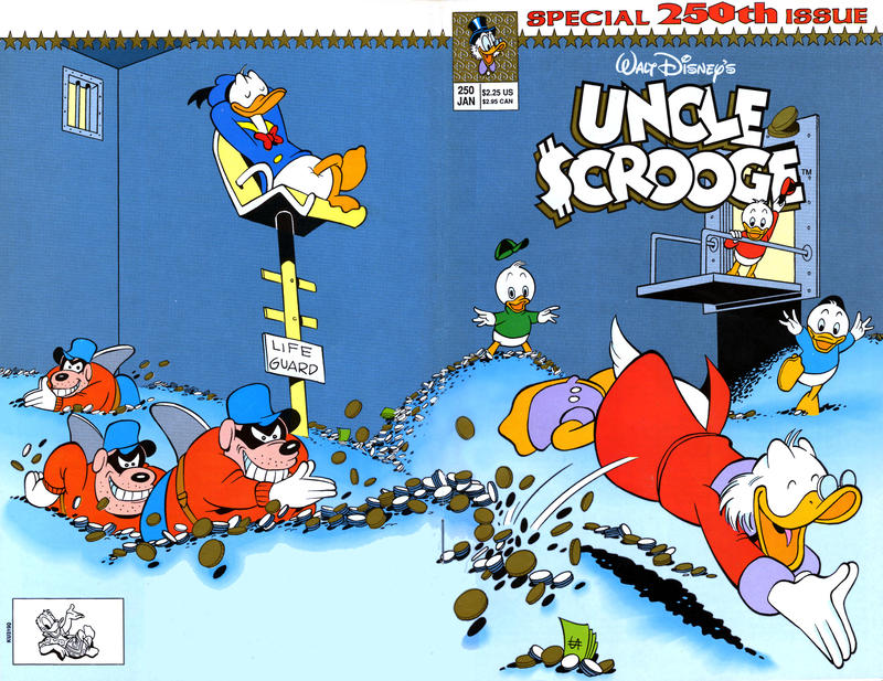 Cover for Walt Disney's Uncle Scrooge (Disney, 1990 series) #250