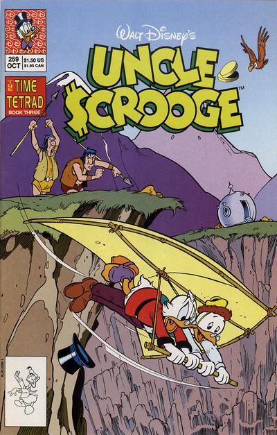 Cover for Walt Disney's Uncle Scrooge (Disney, 1990 series) #259 [Direct]