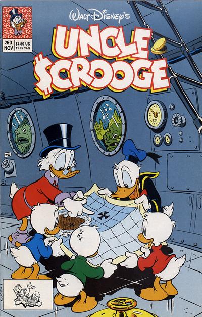 Cover for Walt Disney's Uncle Scrooge (Disney, 1990 series) #260