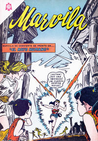 Cover Thumbnail for Marvila, la Mujer Maravilla (Editorial Novaro, 1955 series) #109