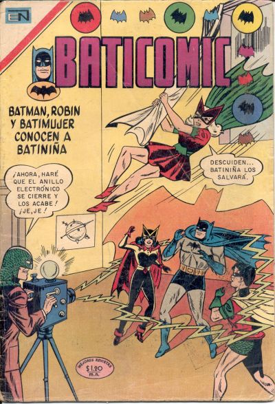 Cover for Baticomic (Editorial Novaro, 1968 series) #40
