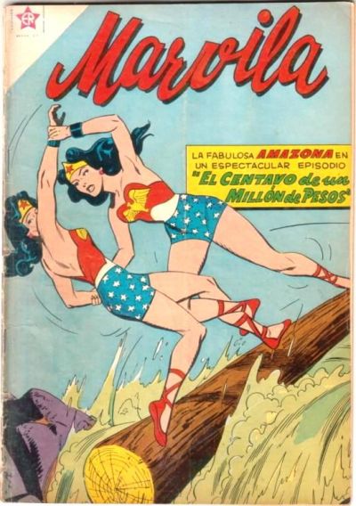 Cover for Marvila, la Mujer Maravilla (Editorial Novaro, 1955 series) #43