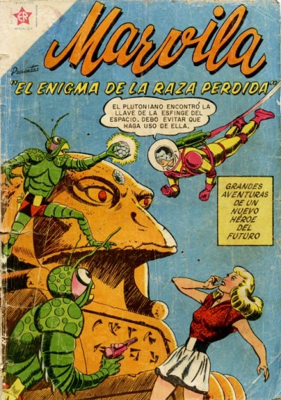 Cover for Marvila, la Mujer Maravilla (Editorial Novaro, 1955 series) #50