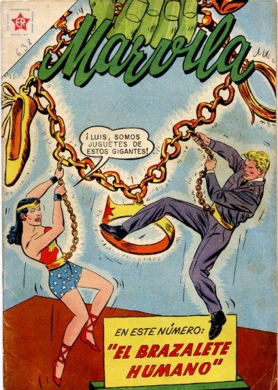 Cover for Marvila, la Mujer Maravilla (Editorial Novaro, 1955 series) #53