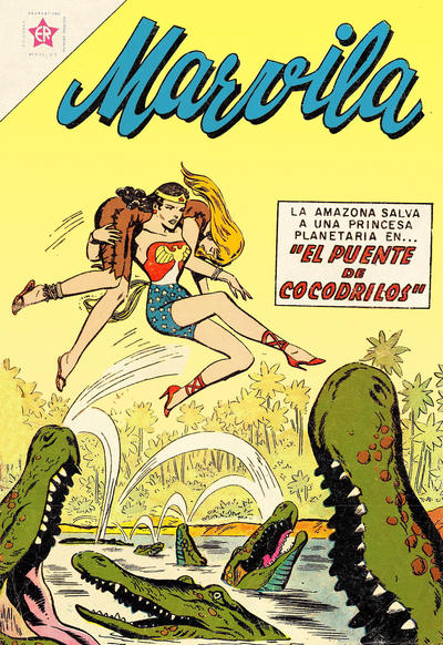 Cover for Marvila, la Mujer Maravilla (Editorial Novaro, 1955 series) #58
