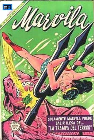 Cover for Marvila, la Mujer Maravilla (Editorial Novaro, 1955 series) #164