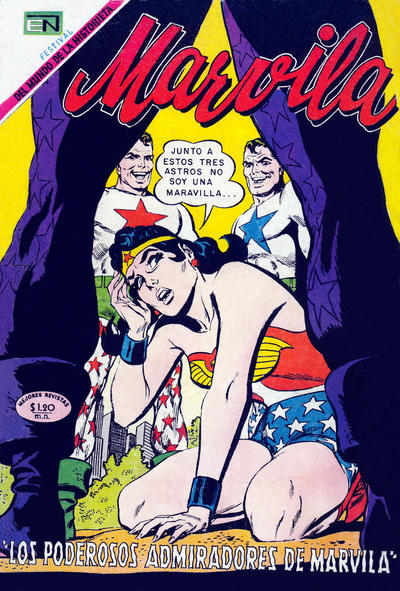 Cover for Marvila, la Mujer Maravilla (Editorial Novaro, 1955 series) #169
