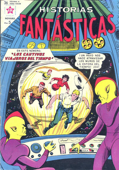 Cover for Historias Fantásticas (Editorial Novaro, 1958 series) #92 [Española]