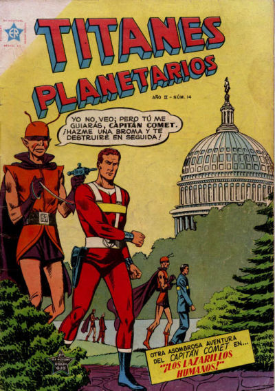 Cover for Titanes Planetarios (Editorial Novaro, 1953 series) #14