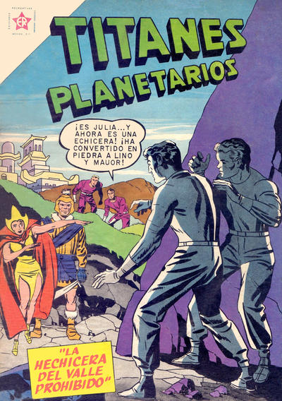 Cover for Titanes Planetarios (Editorial Novaro, 1953 series) #74