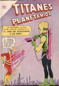Cover Thumbnail for Titanes Planetarios (Editorial Novaro, 1953 series) #124