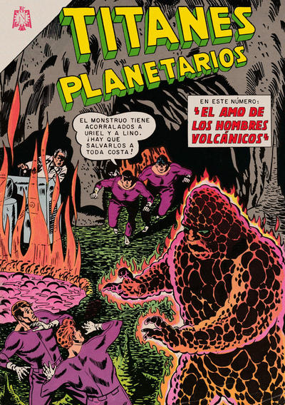 Cover for Titanes Planetarios (Editorial Novaro, 1953 series) #187