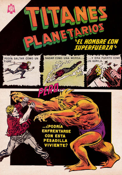 Cover for Titanes Planetarios (Editorial Novaro, 1953 series) #234