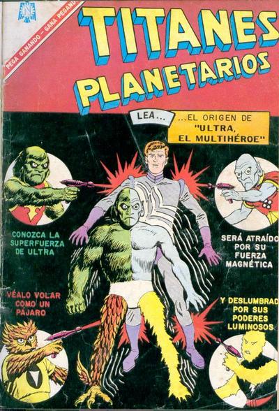 Cover for Titanes Planetarios (Editorial Novaro, 1953 series) #245