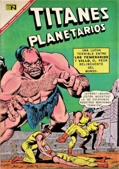 Cover for Titanes Planetarios (Editorial Novaro, 1953 series) #259