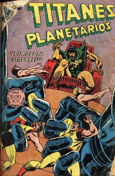Cover for Titanes Planetarios (Editorial Novaro, 1953 series) #287