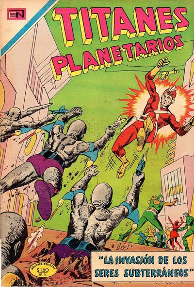 Cover for Titanes Planetarios (Editorial Novaro, 1953 series) #334