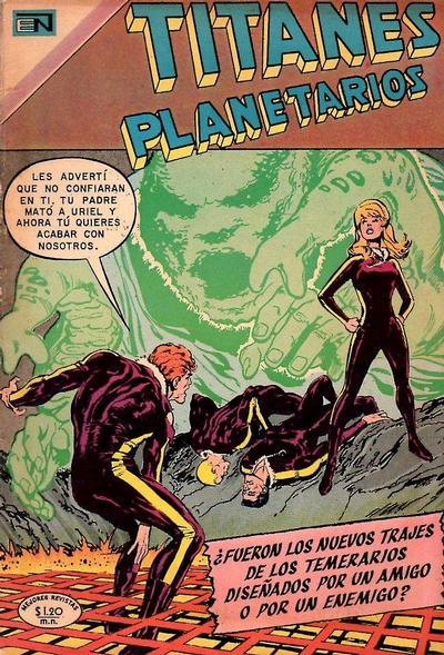Cover for Titanes Planetarios (Editorial Novaro, 1953 series) #341