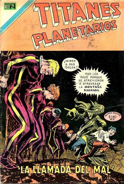 Cover for Titanes Planetarios (Editorial Novaro, 1953 series) #343