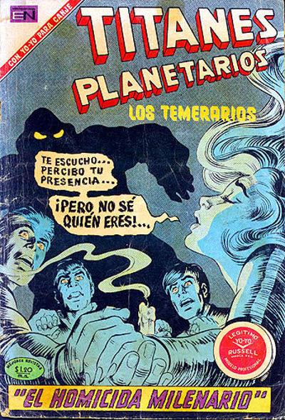 Cover for Titanes Planetarios (Editorial Novaro, 1953 series) #348