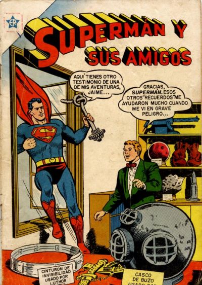 Cover for Superman y sus amigos (Editorial Novaro, 1956 series) #1