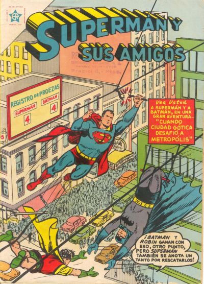 Cover for Superman y sus amigos (Editorial Novaro, 1956 series) #2