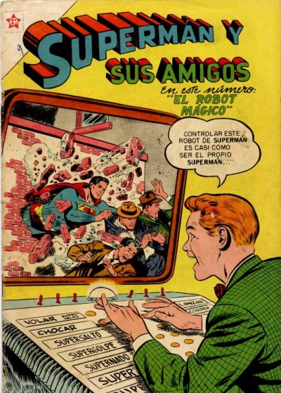 Cover for Superman y sus amigos (Editorial Novaro, 1956 series) #9