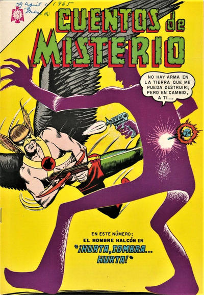 Cover for Cuentos de Misterio (Editorial Novaro, 1960 series) #59