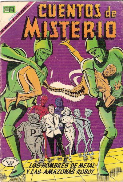 Cover for Cuentos de Misterio (Editorial Novaro, 1960 series) #169